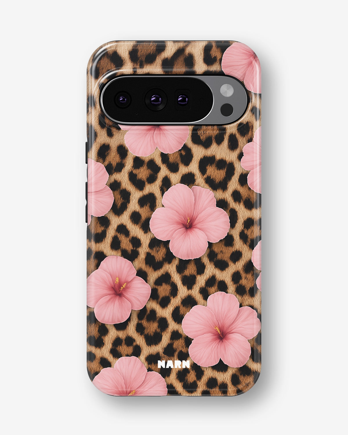 Google Pixel 11 Pro XL Tough Case – Leopard Flower - View 1