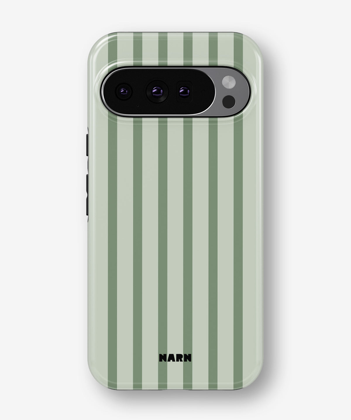 Google Pixel 11 Pro XL Tough Case – Sage Stripes - View 1