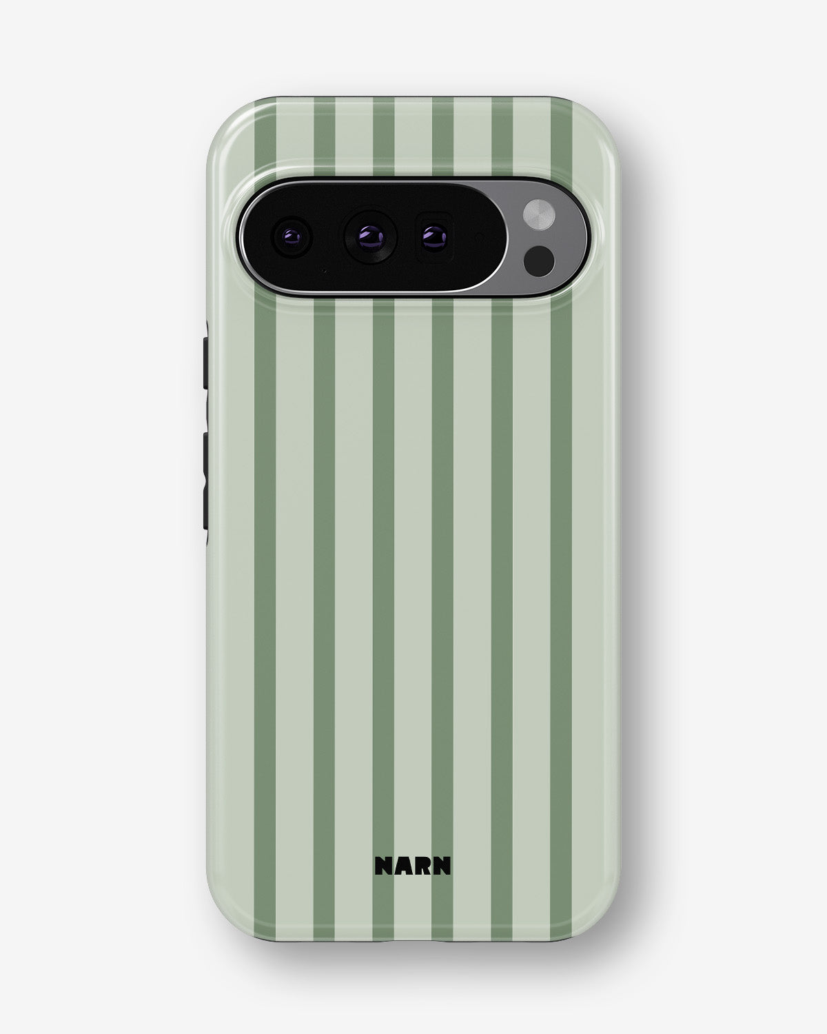 Google Pixel 11 Pro XL Tough Case – Sage Stripes - View 1