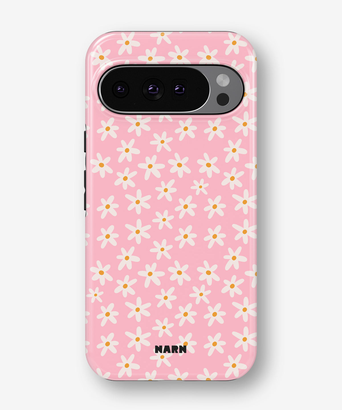 Google Pixel 11 Pro XL Tough Case – Pink Daisy - View 1