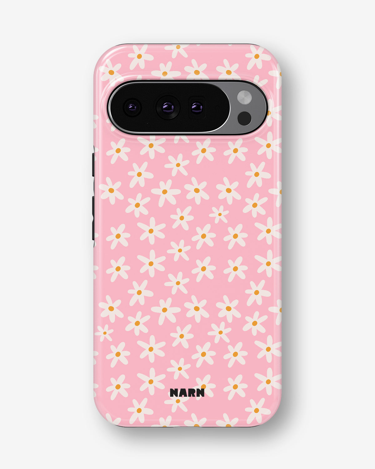 Google Pixel 11 Pro XL Tough Case – Pink Daisy - View 1