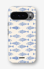 Google Pixel 11 Pro XL Tough Case – Blue Catch - View 1