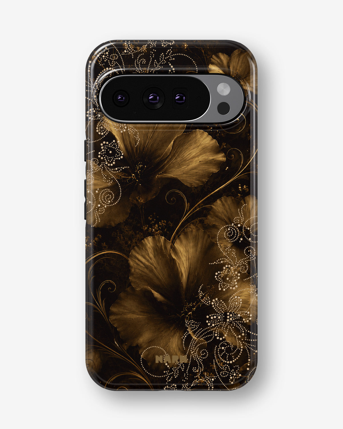 Google Pixel 11 Pro XL Tough Case – Bloom Noir - View 1