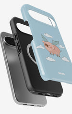 Google Pixel 11 Pro XL Tough Case – Dreamy Pig - View 2