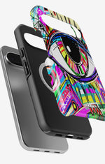 Google Pixel 11 Pro XL Tough Case – Abstract Eye - View 2