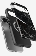 Google Pixel 11 Pro XL Tough Case – Black Marble - View 2
