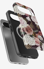 Google Pixel 11 Pro XL Tough Case – Midnight Roses - View 2