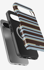 Google Pixel 11 Pro XL Tough Case – Latte Lines - View 2