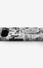 Google Pixel 11 Pro XL Tough Case – Black & White Bloom - View 3