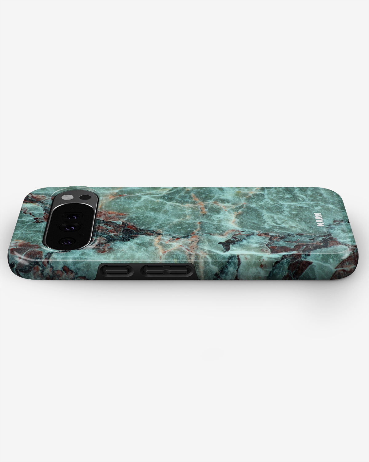 Google Pixel 11 Pro XL Tough Case – Green Marble - View 3