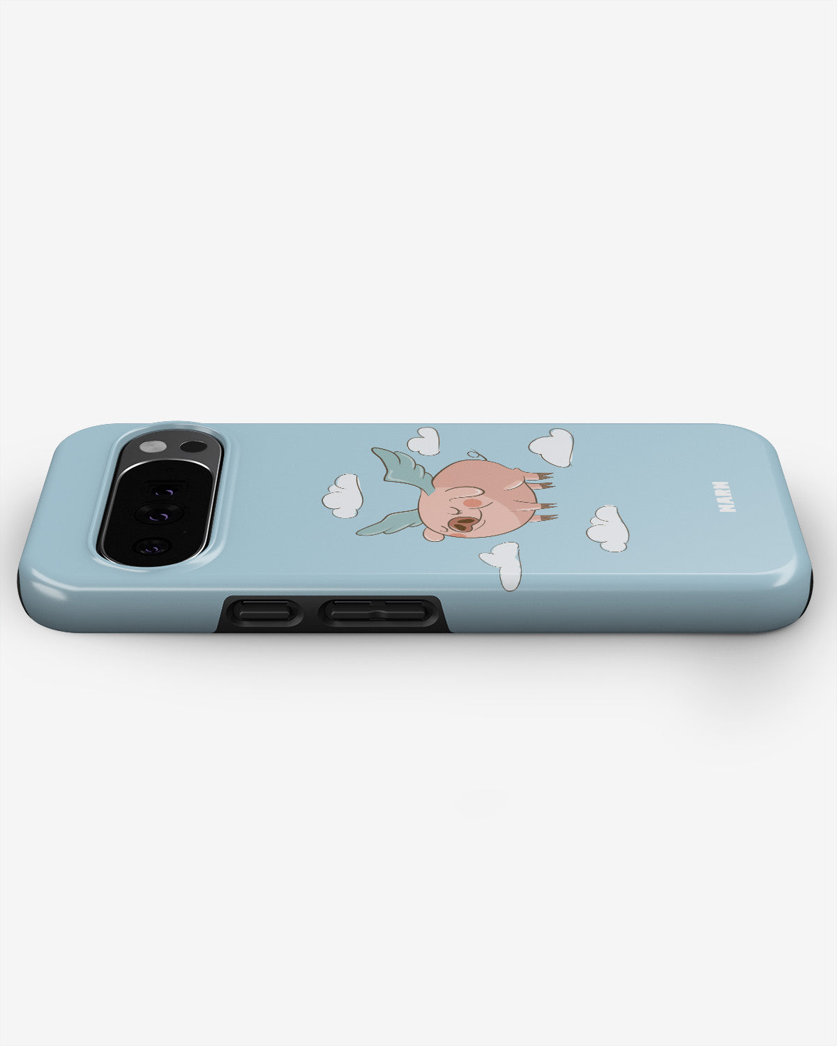 Google Pixel 11 Pro XL Tough Case – Dreamy Pig - View 3