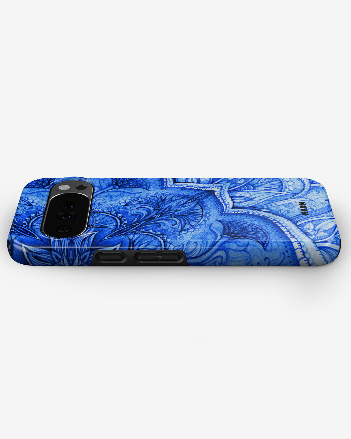Google Pixel 11 Pro XL Tough Case – Blue Vintage - View 3