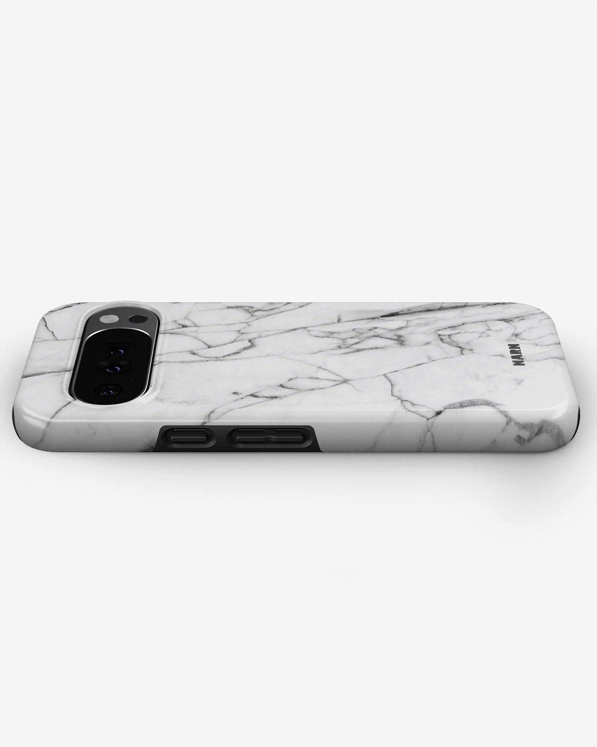 Google Pixel 11 Pro XL Tough Case – Milky Marble - View 3