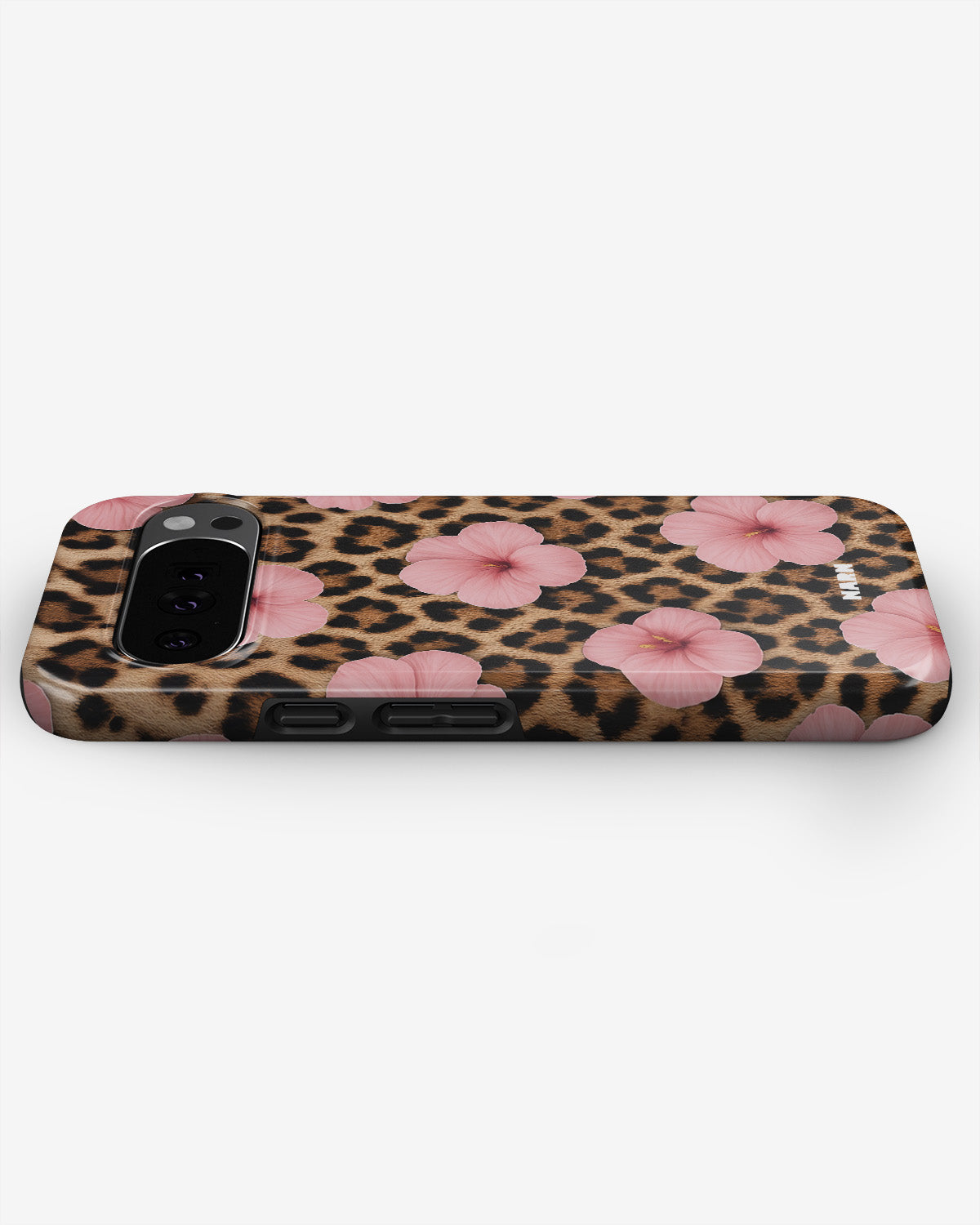 Google Pixel 11 Pro XL Tough Case – Leopard Flower - View 3