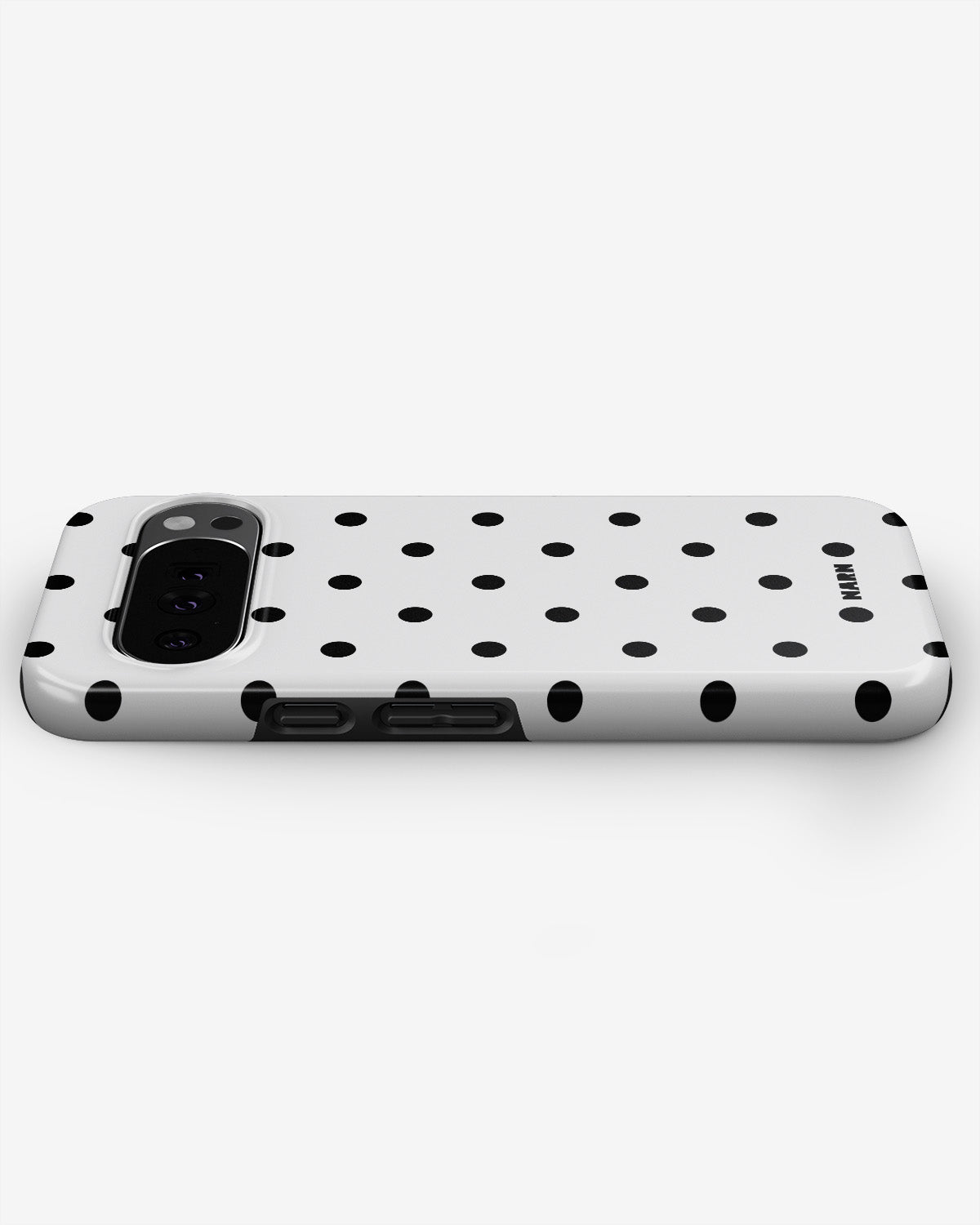 Google Pixel 11 Pro XL Tough Case – Mono Dots - View 3