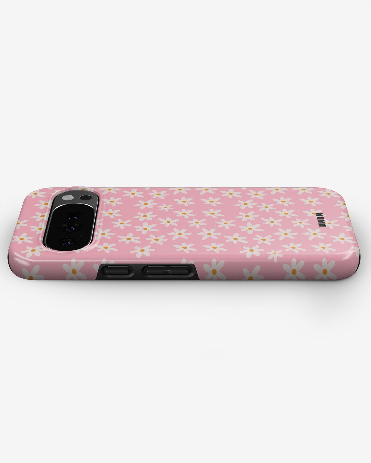 Google Pixel 11 Pro XL Tough Case – Pink Daisy - View 3