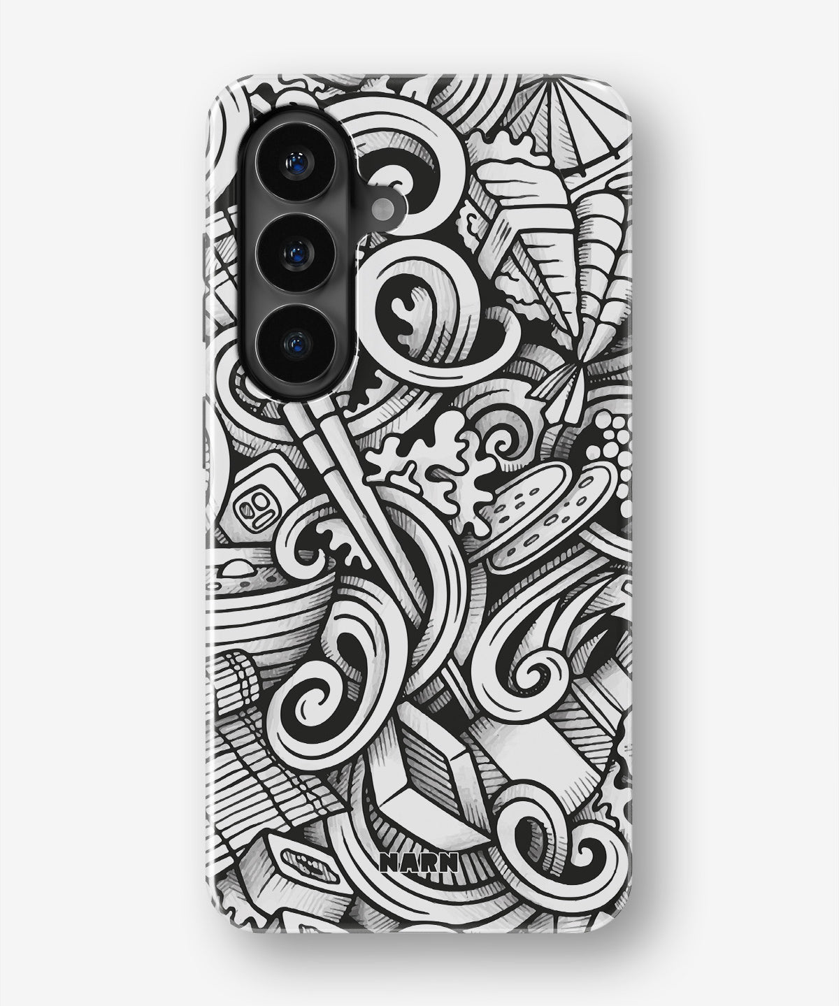 Samsung Galaxy S26 FE Tough Case – Japanese Pattern - View 1