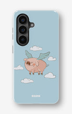 Samsung Galaxy S26 FE Tough Case – Dreamy Pig - View 1