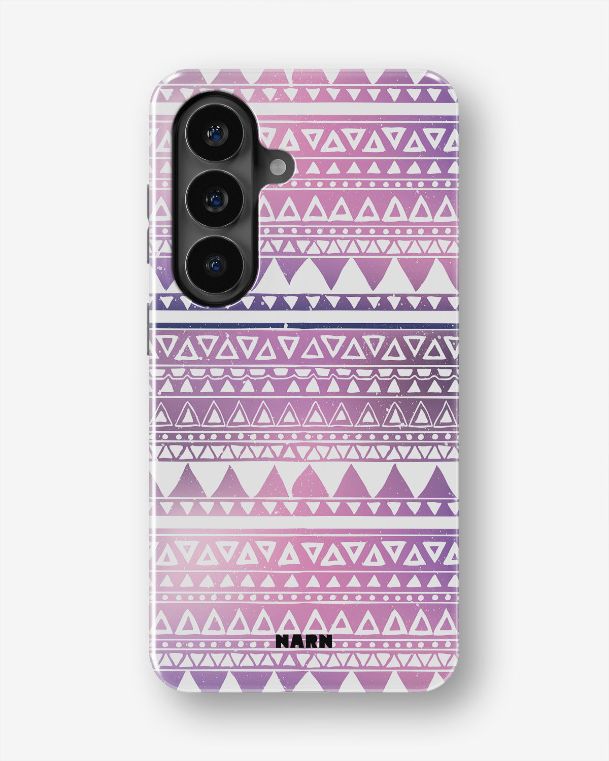Samsung Galaxy S26 FE Tough Case – Purple Aztec - View 1