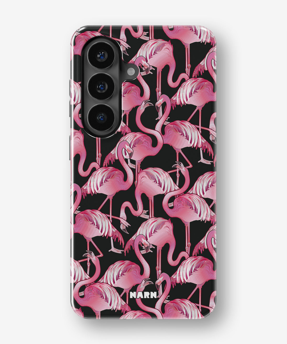 Samsung Galaxy S26 FE Tough Case – Flamingos - View 1
