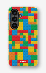 Samsung Galaxy S26 FE Tough Case – Building Bricks - View 1