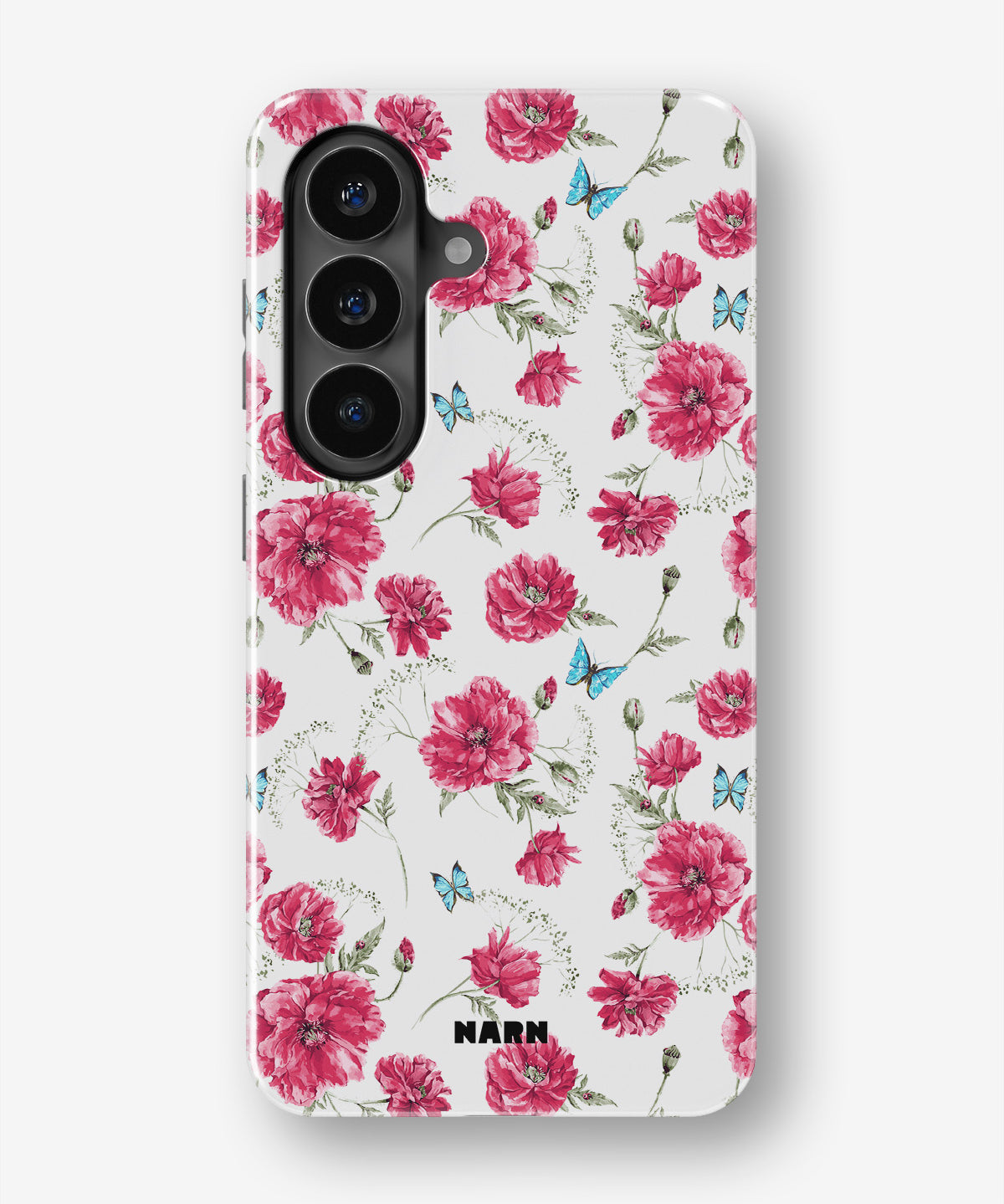 Samsung Galaxy S26 FE Tough Case – Poppies in Bloom - View 1