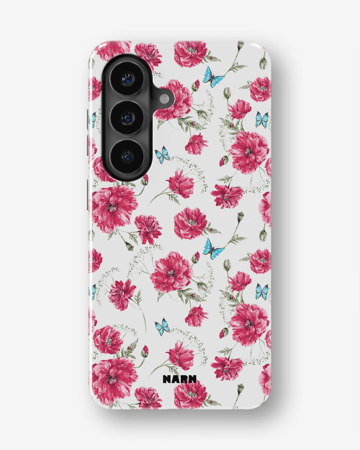 Samsung Galaxy S26 FE Tough Case – Poppies in Bloom - View 1