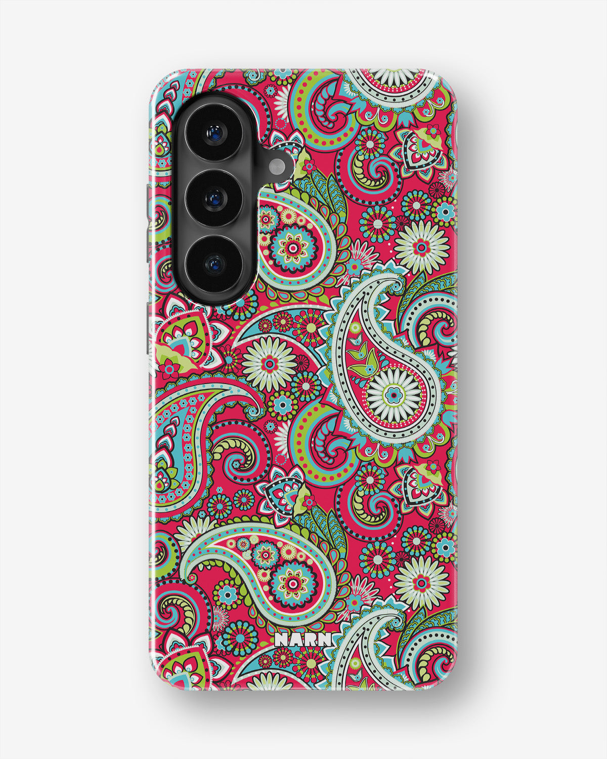Samsung Galaxy S26 FE Tough Case – Paisley Paradise - View 1