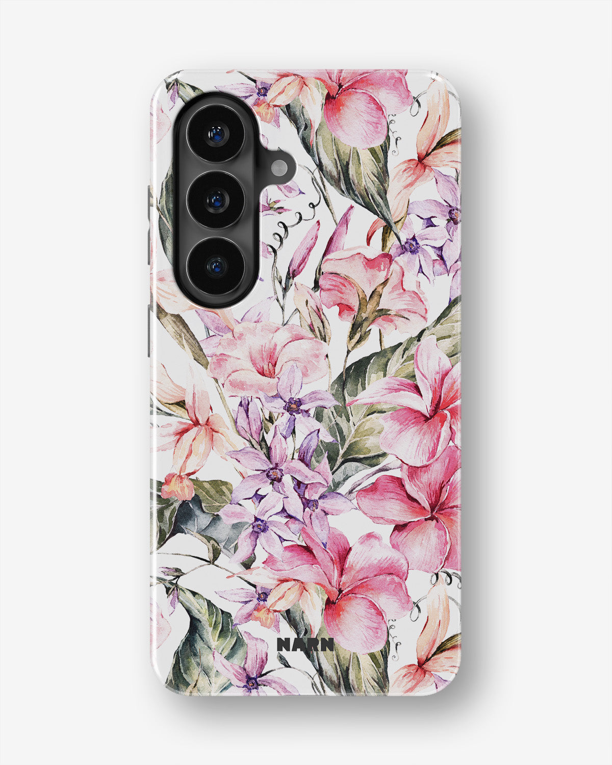 Samsung Galaxy S26 FE Tough Case – Watercolor Flowers - View 1
