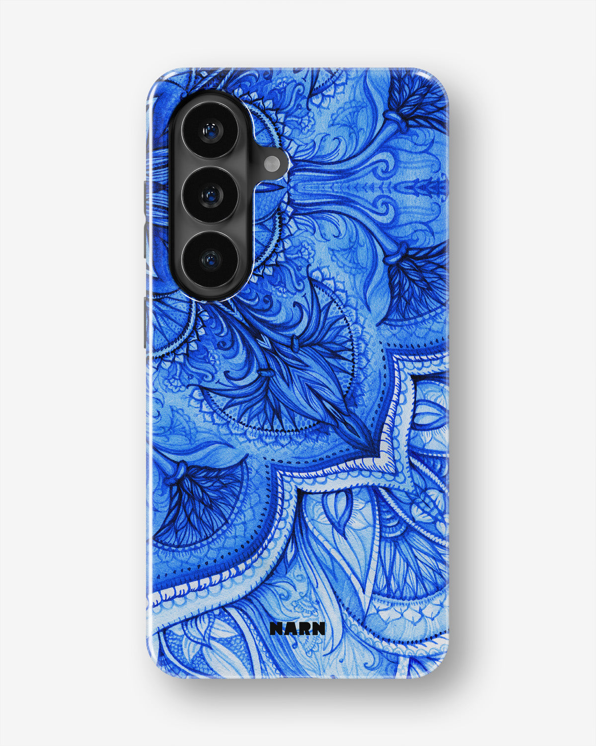 Samsung Galaxy S26 FE Tough Case – Blue Vintage - View 1