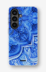 Samsung Galaxy S26 FE Tough Case – Blue Vintage - View 1