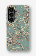Samsung Galaxy S26 FE Tough Case – Paisley Green - View 1