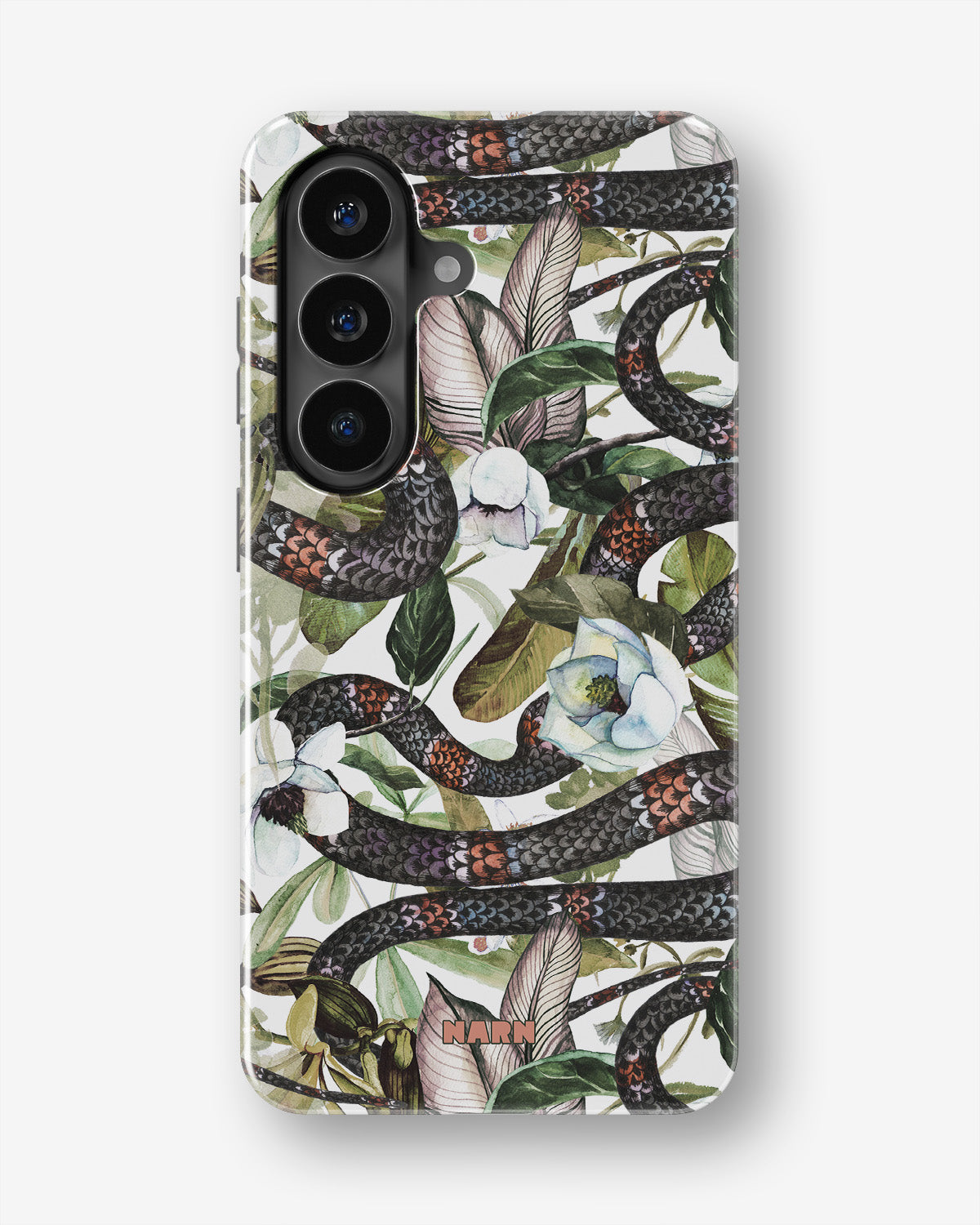 Samsung Galaxy S26 FE Tough Case – Jungle Snake - View 1