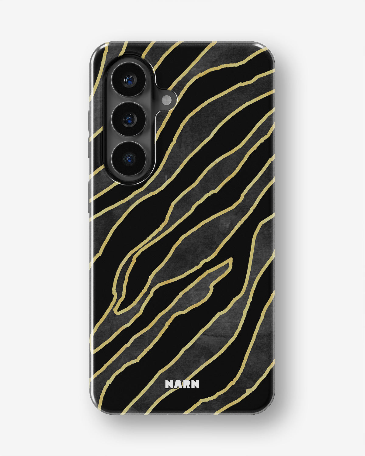Samsung Galaxy S26 FE Tough Case – Golden Zebra - View 1