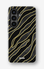 Samsung Galaxy S26 FE Tough Case – Golden Zebra - View 1