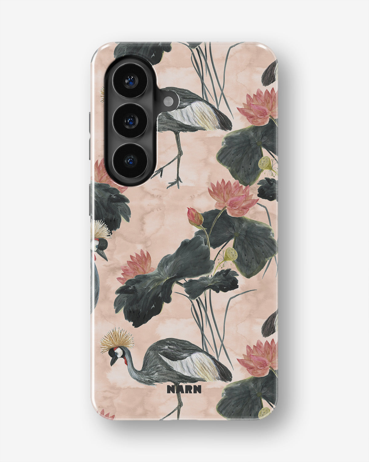 Samsung Galaxy S26 FE Tough Case – Crowned Bird - View 1