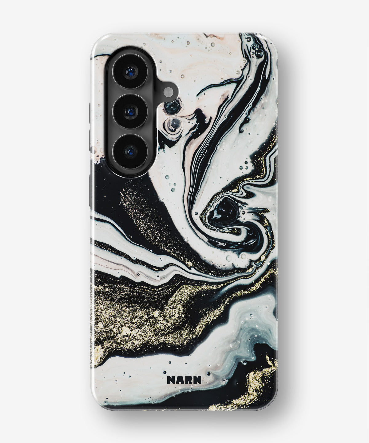 Samsung Galaxy S26 FE Tough Case – Golden Swirl - View 1