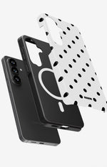 Samsung Galaxy S26 FE Tough Case – Mono Dots - View 2