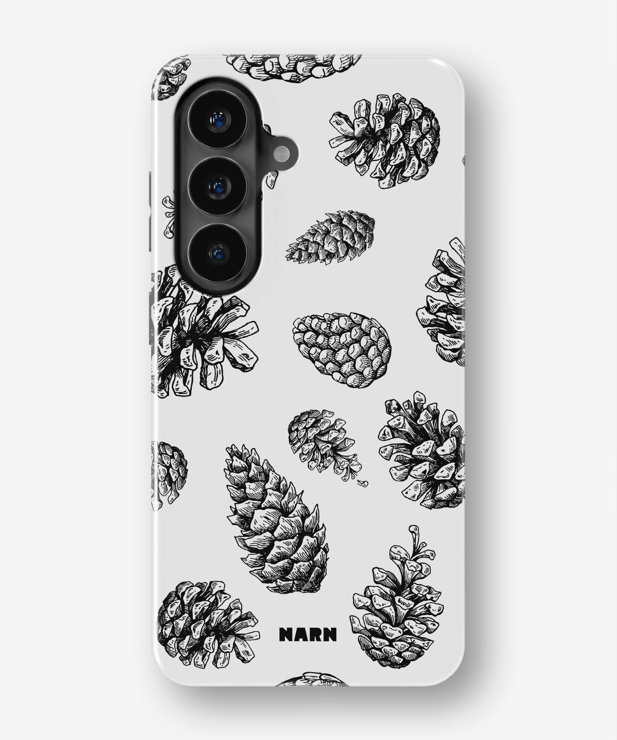 Samsung Galaxy A17 Tough Case – Pine Cones - View 1