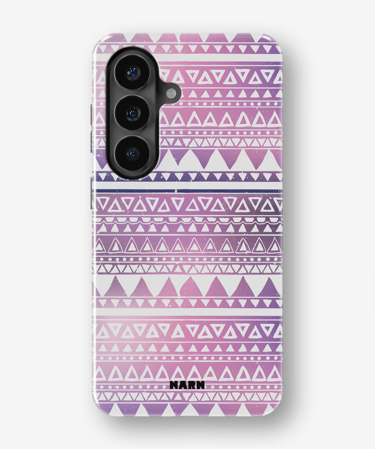 Samsung Galaxy A17 Tough Case – Purple Aztec - View 1