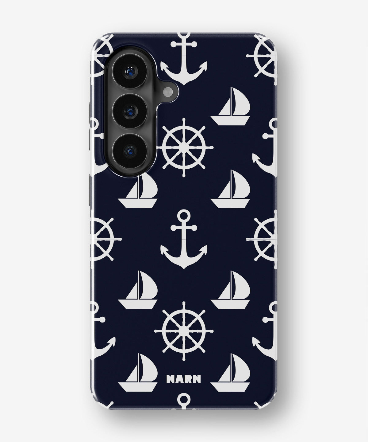 Samsung Galaxy A17 Tough Case – Deep Blue Voyage - View 1