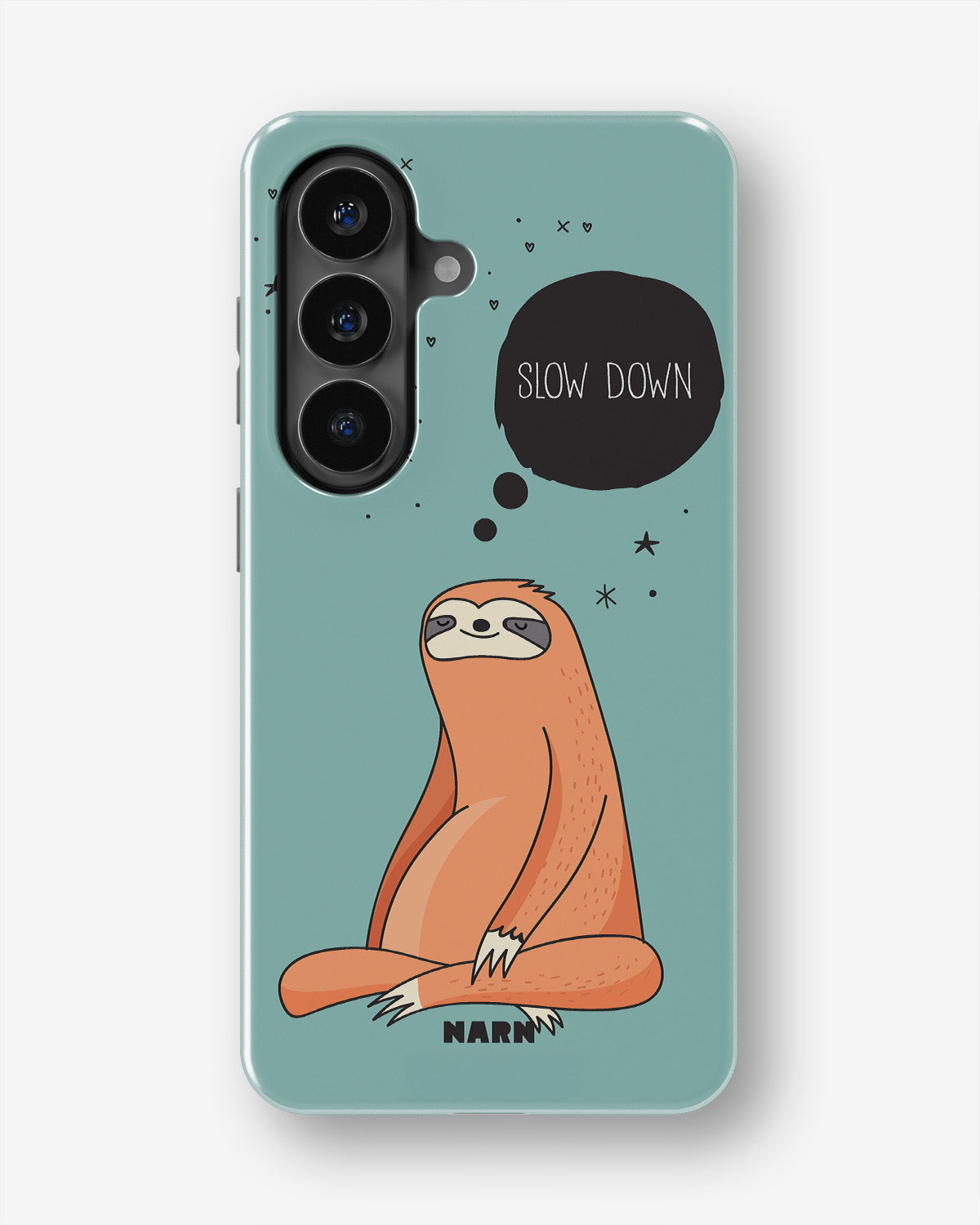 Samsung Galaxy A17 Tough Case – Slow Down Sloth - View 1
