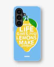 Samsung Galaxy A27 Tough Case – Lemon Quote - View 1