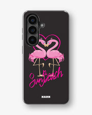 Samsung Galaxy A27 Tough Case – Beach Flamingo - View 1