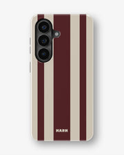 Samsung Galaxy A27 Tough Case – Bordeaux Stripe - View 1