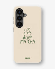 Samsung Galaxy A27 Tough Case – Drink Matcha - View 1