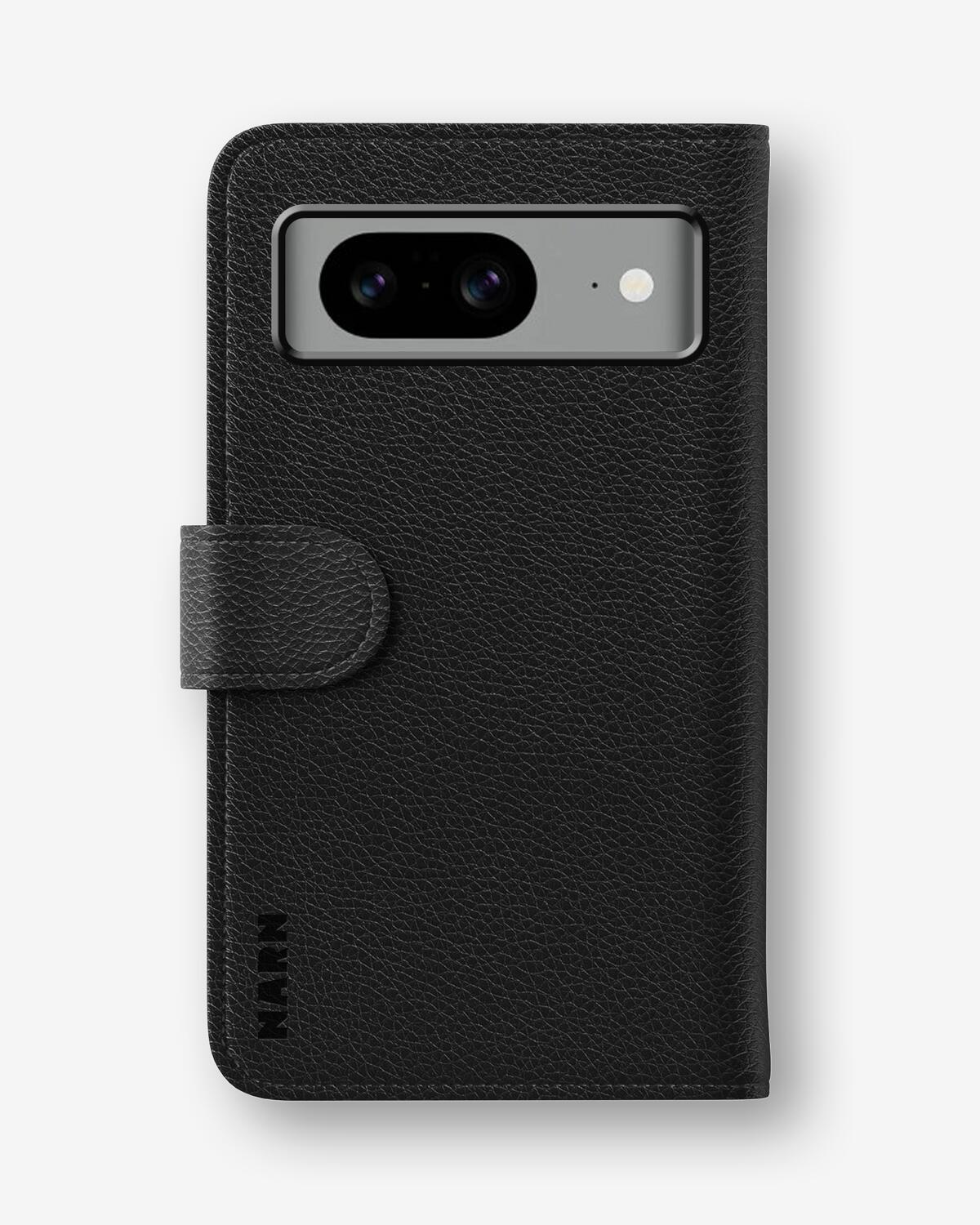 Google Pixel 8A Wallet Case - Sage Stripes - View 4