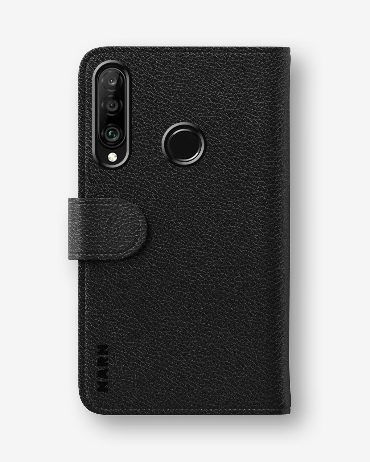 Huawei P30 Lite Wallet Case - Orange Snake - View 4