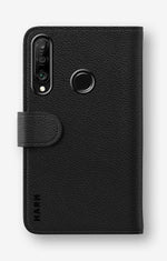 Huawei P30 Lite Wallet Case - Orange Snake - View 4