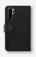 Huawei P30 Pro Wallet Case - Orange Stripes - View 4